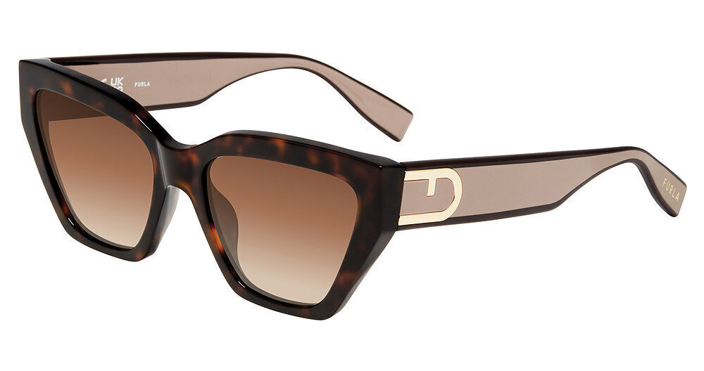 FURLA SUN SFU975 Sunglasses HAVANA (0706) 56mm
